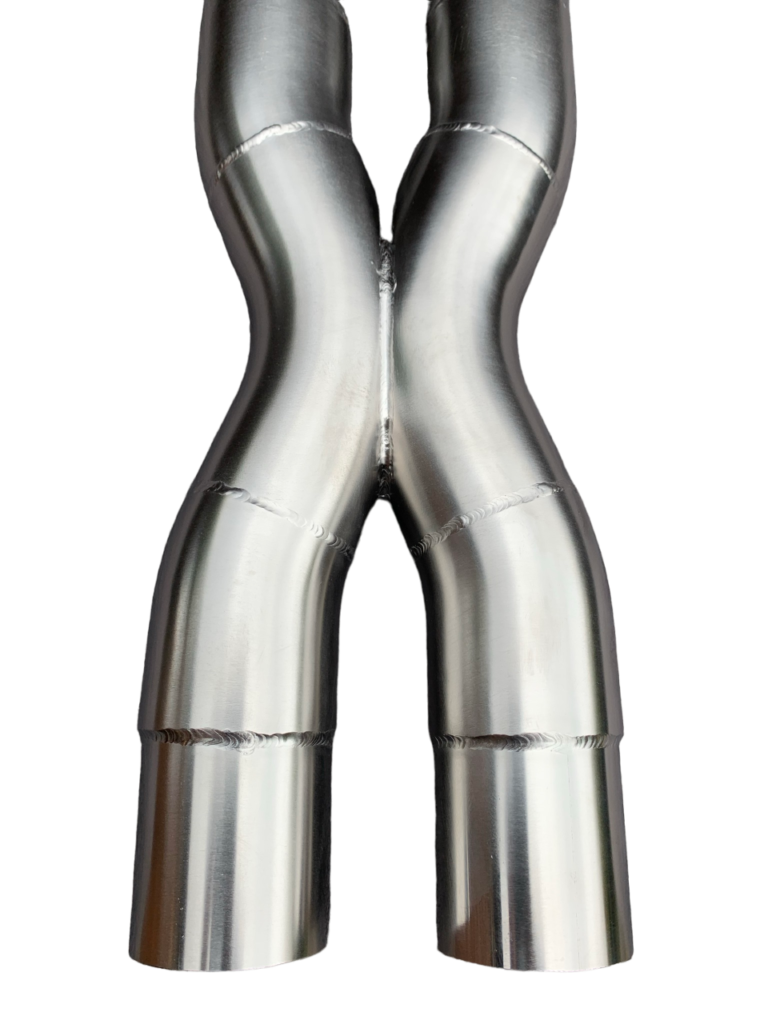 Maserati 2006-2019 X-Pipe Granturismo, Grancabrio, MC | TIG Welded Aerospace T-316 grade gas purged Stainless steel