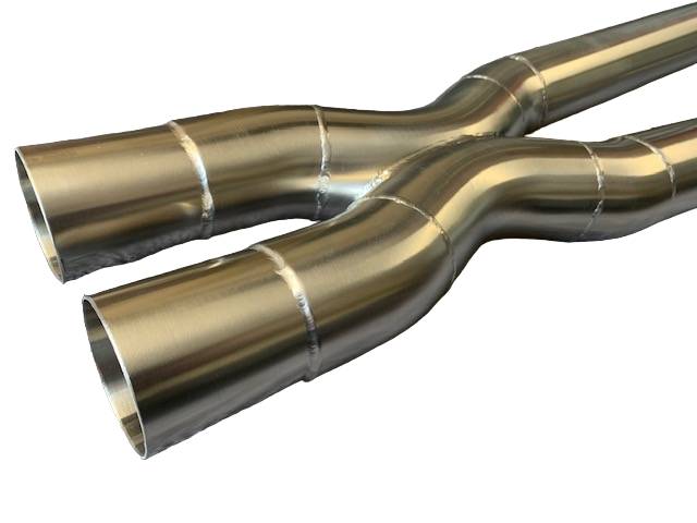 Maserati 2001-2006 4200, Granturismo, Cambicorsa, Spyder, Gransport X-Pipe | TIG Welded Aerospace T-316 grade gas purged Stainless steel