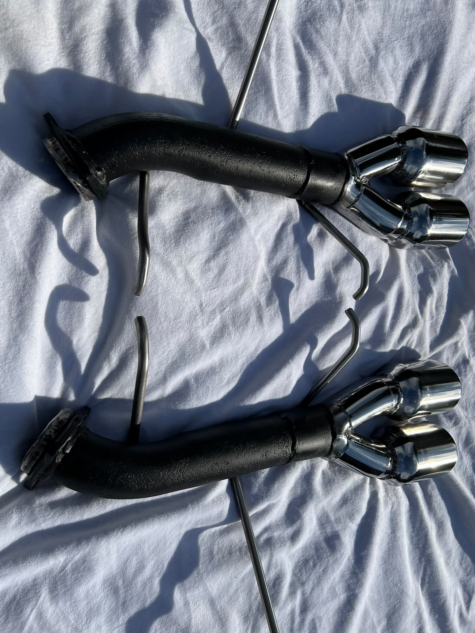 MASERATI 3200 Rear Silencer Back Box Exhaust Delete Tail Pipes (Refurbished). - Image 6